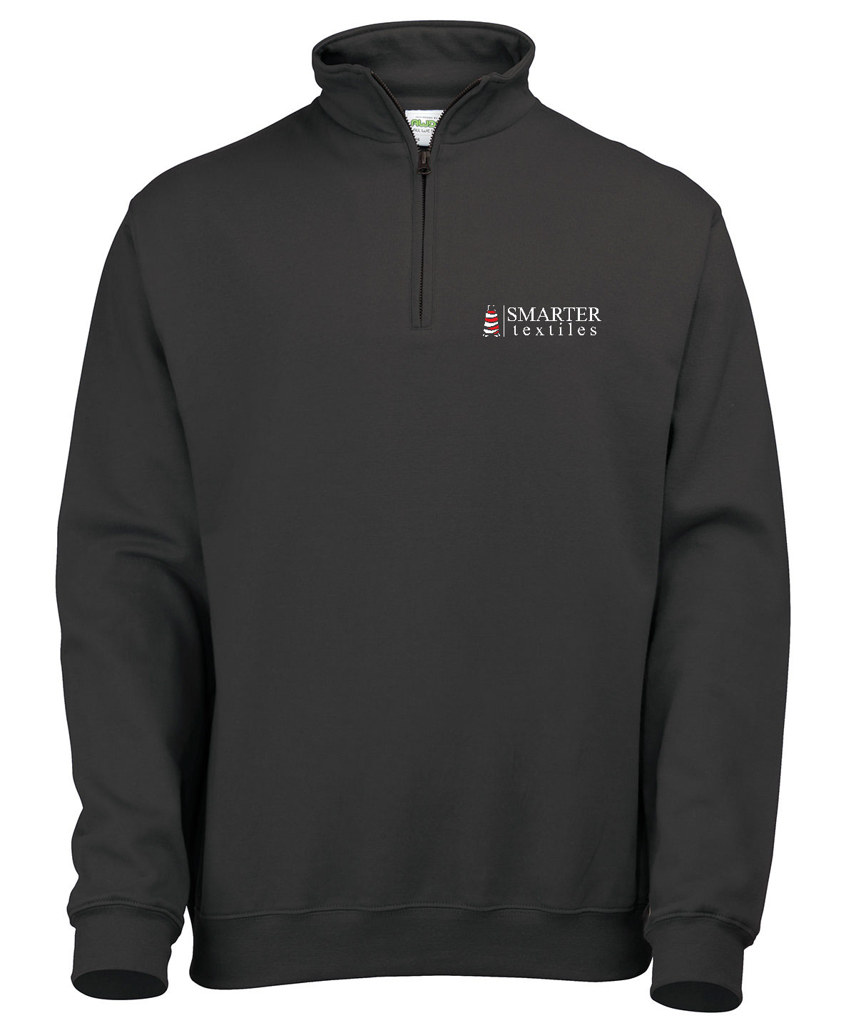 1/4 zip sweater embroidered or printed with your logo printed jumper
